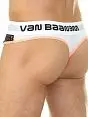 Мужские трусы тонги с красными пайетками Van Baam 39836
